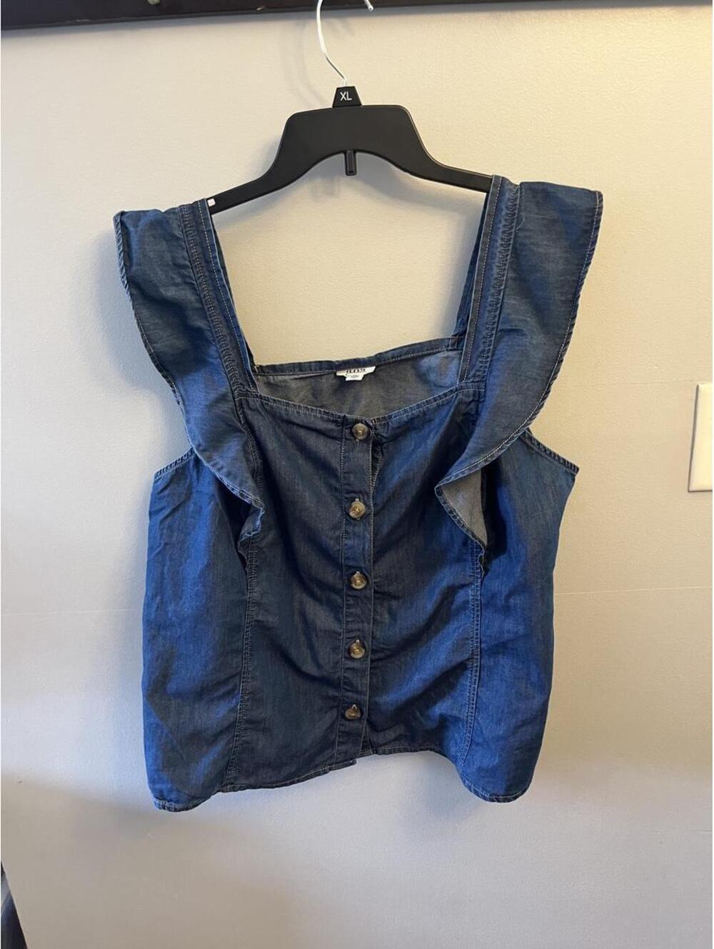 Women's Blue and Navy Corset